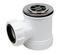 Shower Trap Chrome 40MM, 19mm Water Seal, 1 in Pack