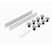 Shower Tray Leg Set - White - For 1000mm Square & Rectangular Resin Trays - Balterley