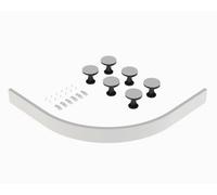 Shower Tray Leg Set - White - For 700mm-900mm Quadrant Resin Trays - Balterley