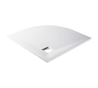 vidaXL Shower Tray SMC White Wet Room Bathroom Shower Base Plumbing Fixture