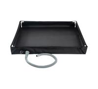 Shower Tray - Tent Floor Base | Portile Docks Vascia | Foldable Shower Bases Defeat Camping | Foldable, Portable and Multifunctional Water Bucket for Travel, Bathroom, Tents