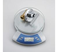 Shower Valve G1/2 Copper Angle Valve for Bathtub, Single Handle Wall Mounted Latent Switch Valve with G3/4 Compatibility, Alloy/ABS + Copper Construction for(A (Alloy G1/2))