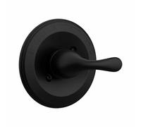 Shower Valve Handle Replacement Set Compatible with Delta Classic 13/14 Series T13020 Single-Function Shower Valve, Durable Zinc Alloy Clear Hot/Cold Indication (Matte Black)