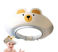 Shower Visor for Kids,Cartoon Animal Shape Visor Hat | Soft Foldable Children Shampoo Bathing Caps with Ear Protection for Friends Family