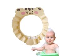 Shower Visor for Kids - Cartoon Shampoo Visor for Kids | Kids' Bathroom Safety Products, Adjustable Soft Hair Washing Caps for Protecting Head Eye Ear
