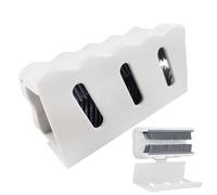 Shower Wall Hair Collector - 10.5x5.5x4.5cm Silicone PP, Holding Board, Removal System | Perfect For Bathroom Order, Cleanup Tasks, Long Households, Daily Grooming Routines