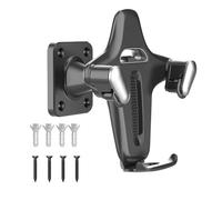 Shower Wall Mobile Phone Holder, Non-Slip Strong Hold - Shower Wall Mount for Smartphone for Calling and Listening to Music in the Bathroom, Bedroom, Bedside Table and Kitchen