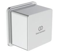 Shower Wall Outlet - Ideal Standard Idealrain Square Shower Wall Outlet, Chrome, BC772AA
