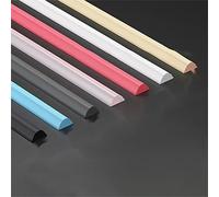 Shower Water Barrier,Athroom Floor Barrier Strip Dry &wet Separation Silicone Seal Strip,Bath Edging Seal Trim Strip,black 100cm