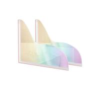 Shower Water Guard,Corner Water Guard 2 Pcs, Guard for Bathtub, Guard for Tub Will Colorful Shine