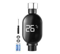 Shower Water Temperature Monitor,Shower Temperature Instant-Read with Led Digital Display - Waterproof Home Improvement Bathroom Accessories for Household Restroom Apartment Hotel