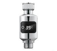 Shower Water Thermometer With Sensitive Sensor and Digital LED Display, Sensitive Water Faucet Tap Temperatures Sensor for Bathroom