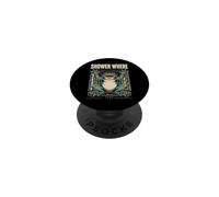 Shower Where Available Frog Philosophy Quote PopSockets Adhesive PopGrip