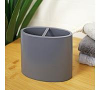 Showerdrape Alto Grey Toothbrush Holder