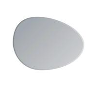 Showerdrape Angel Small Pebble Shaped 60 x 45cm Wall Mirror