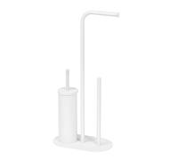 Showerdrape Aspen White 3 in 1 Toilet Butler