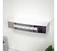 Showerdrape Bagno Chrome Wall Mounted Rectangular Basket