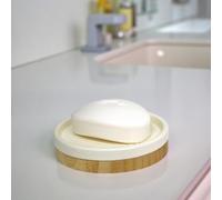 Showerdrape Bondi Cream Ceramic Bathroom Soap Dish