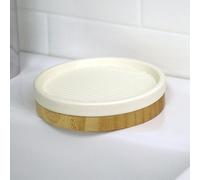 Showerdrape Bondi Cream Ceramic Bathroom Soap Dish