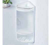 Showerdrape Breeze Wall Mounted Corner Bathroom Storage Unit