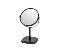 Capri Collection Black 2x Magnifying Round Compact Vanity Mirror Showerdrape Black One Size