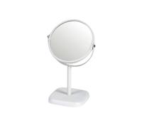 Capri Collection White 2x Magnifying Round Compact Vanity Mirror Showerdrape White One Size
