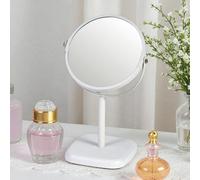 Showerdrape Capri White 2X Magnifying Vanity Mirror