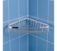Showerdrape Clasico Wall Mounted Stainless Steel Chrome Large Basket
