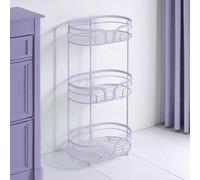 Showerdrape Dante 3 Tier Freestanding Floor Caddy in Lilac Showerdrape Lilac
