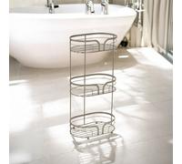 Showerdrape Dante Beige Freestanding Bathroom Floor Shower Caddy