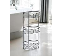 Showerdrape Dante Grey Freestanding Floor Caddy