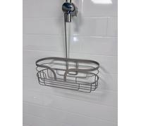 Showerdrape Dante Mini Hook Shower Caddy in Beige Showerdrape Beige