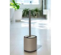 Showerdrape Echo Beige Steel Toilet Brush & Holder