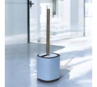 Showerdrape Echo Blue Steel Toilet Brush & Holder Showerdrape Blue