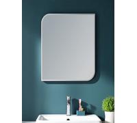Showerdrape Islington Frameless Bathroom Wall Mirror, Wall Mounted bathroom, Modern Rectangular Vanity Mirror For Living Room, Elegant Bevelled Edge, Bedrooms.
