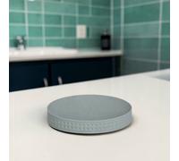 Showerdrape Maison Soft Green or White Shimmer Soap Dish Showerdrape Green