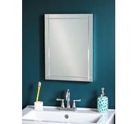 Showerdrape Marylebone Diamond Cut Wall Mounted Bathroom Mirror