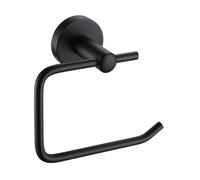 Showerdrape Modernity Black Stainless Steel Wall Mounted Toilet Roll Holder