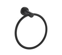 Showerdrape Modernity Towel Ring Black