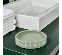 Showerdrape Mosaica Pistachio Green Soap Dish