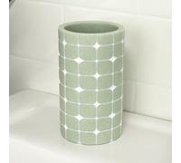 Showerdrape Mosaica Pistachio Green Tumbler