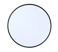 Showerdrape Portobello Round Black 40cm Bathroom Mirror