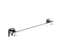 Showerdrape Pushloc Stainless Steel Suction Wall Mounted 43cm Towel Rail
