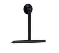 Showerdrape Rocco Bathroom Shower Squeegee in Black Showerdrape Black