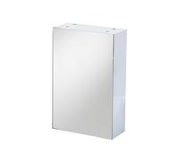 Showerdrape Serrano Gloss White Wall Bathroom Mirror Cabinet