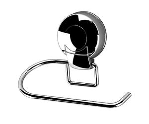 Showerdrape Suction Cup Toilet Roll Holder Wall Mounted Toilet Paper Storage For Bathrooms, Kitchen Roll Holder, Chrome Bathroom Accessories For Storing Toilet Rolls Bathroom Storage.