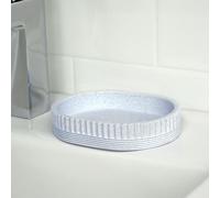Showerdrape Tranquil Pale Blue Soap Dish in Light Blue Showerdrape Light Blue