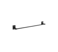 Showerdrape Unity Black Stainless Steel Wall Mounted Towel Rail Showerdrape Black