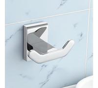 Showerdrape Unity Chrome Stainless Steel Wall Mounted Robe Hook