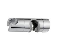 Showerdrape Universal Shower Rail Slider Attachment Chrome Riser Rail for 18-25mm Riser Rail